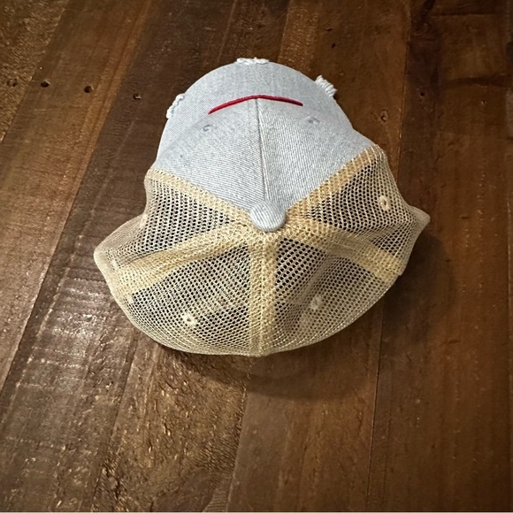 Distressed‎ Smiley Ball Cap - Picture 2 of 4